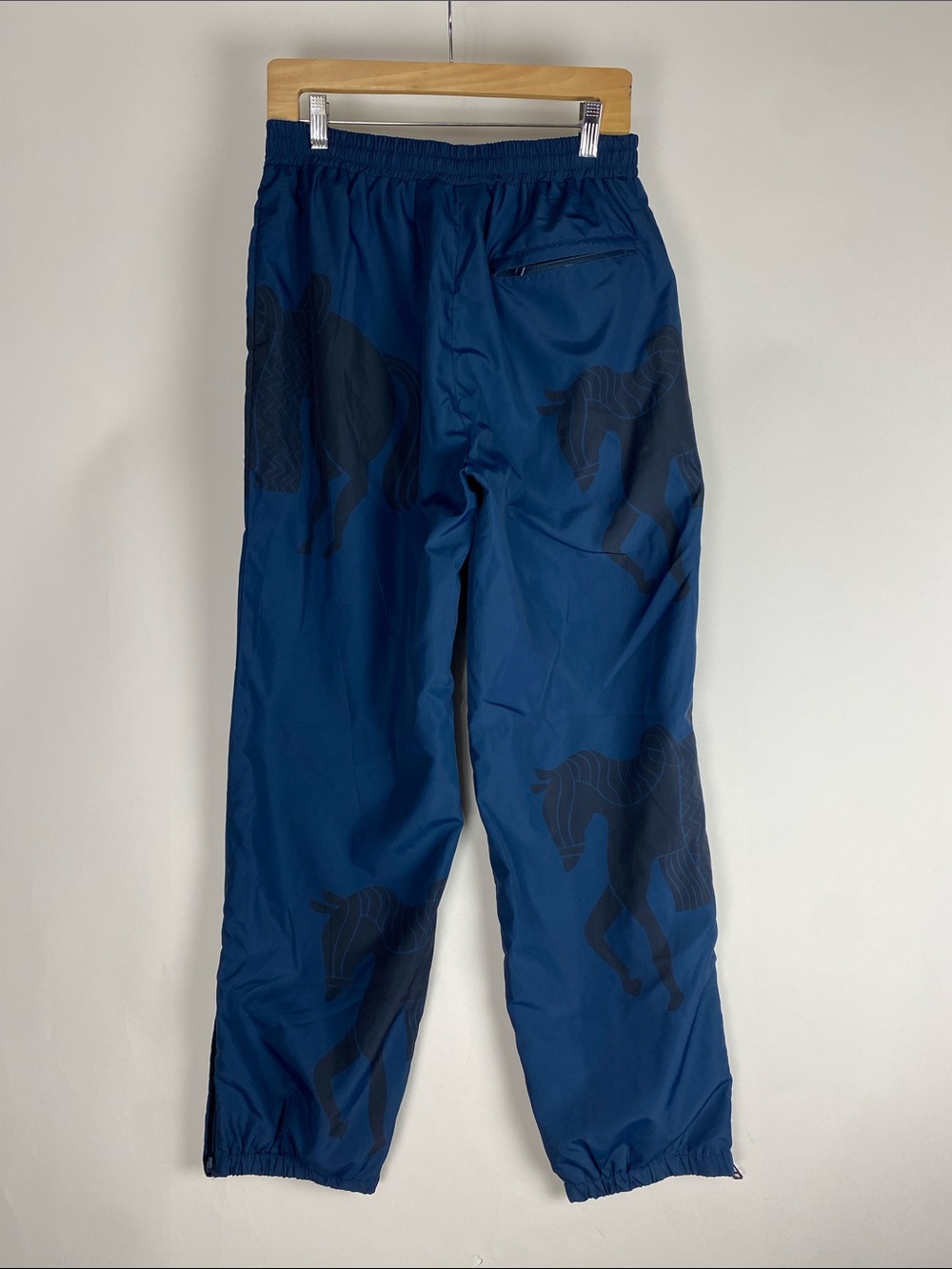 By Parra Men's Sweat Horse Track Pants in Midnight Blue Men’s Size Medium - Picture 3 of 11